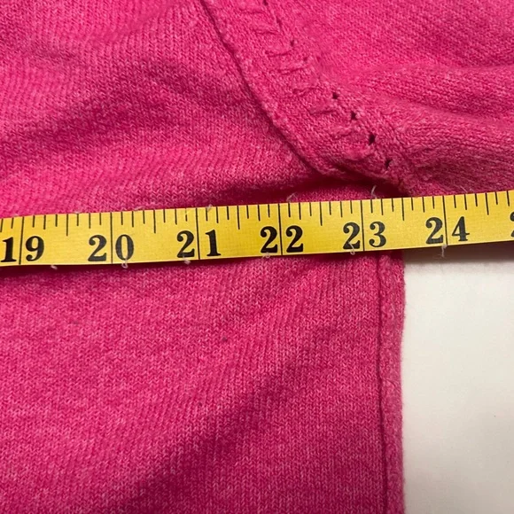 LOFT Vibrant Pink Cardigan Sweater - Picture 5 of 5